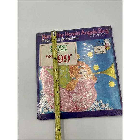 MrPickwick/record 45 RPM /NOS/VtgChristmas:Sealed.Silent Night/Hark The Herald - Picture 5 of 5